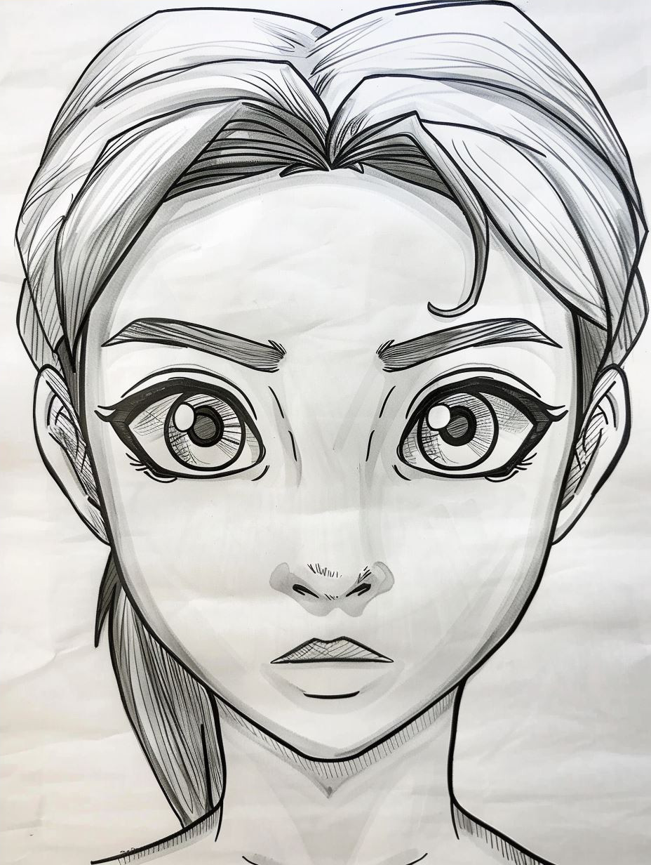 Ethereal Female Portrait Study - Image 4