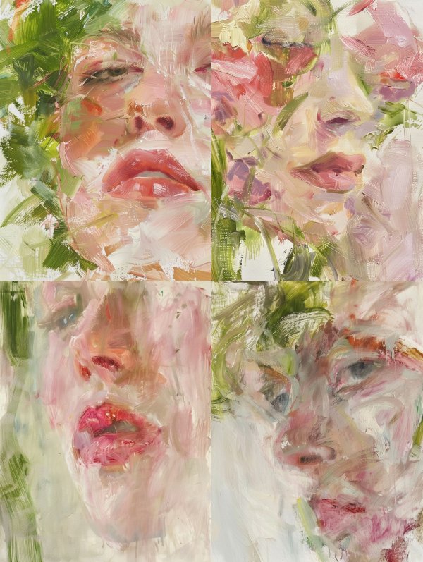 Fragments of a Floral Gaze