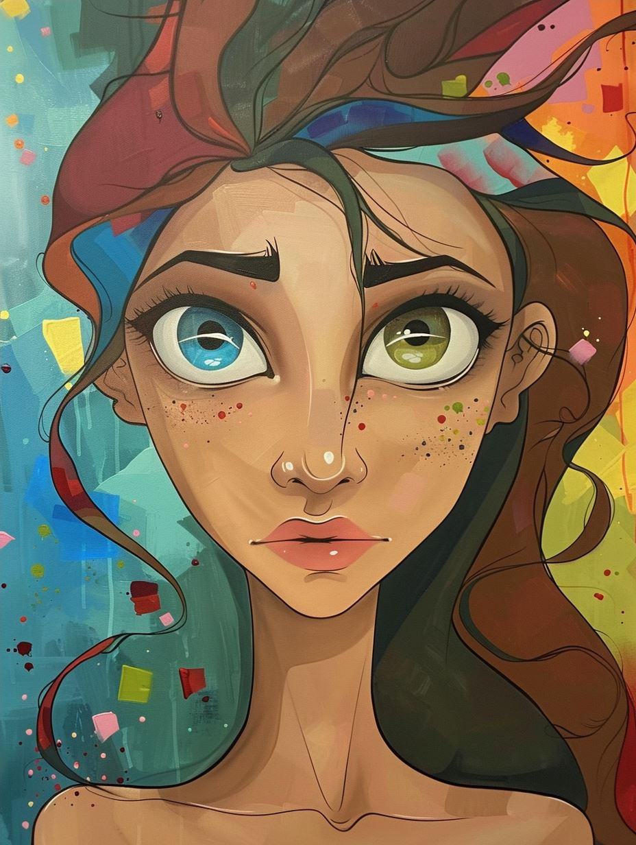 Digital Art Portraits: Four Artistic Styles - Image 4