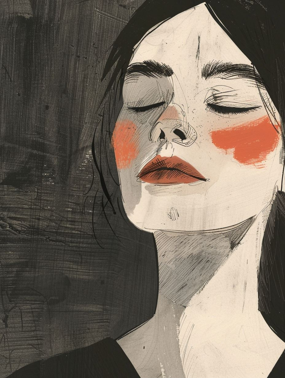Moody Monochrome Portrait Studies - Image 1