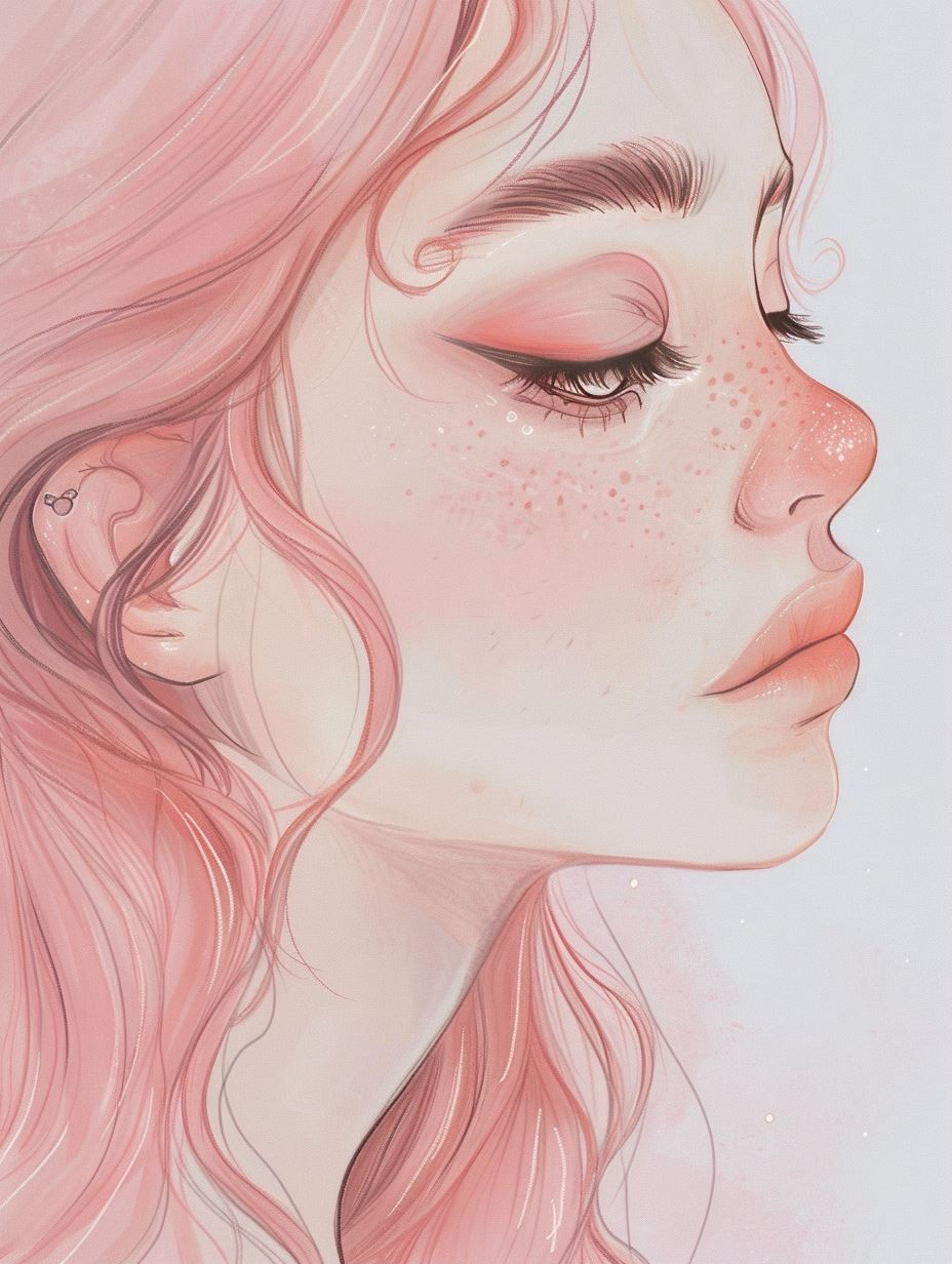 Ethereal Dreams in Pastel Hues - Image 1
