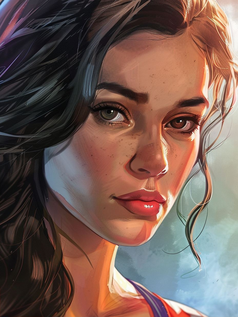 Digital Portraits of Ethereal Women - Image 2