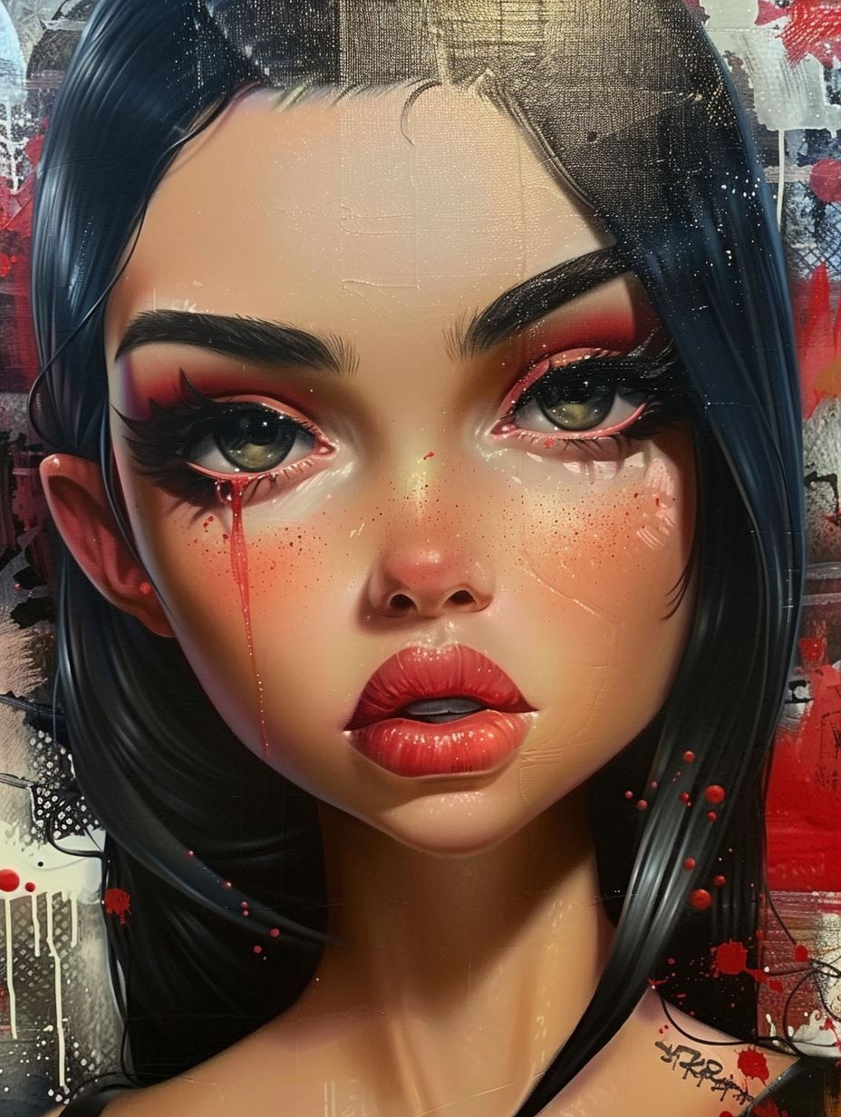 Hyper-Realistic Ethereal Beauty Portrait - Image 2