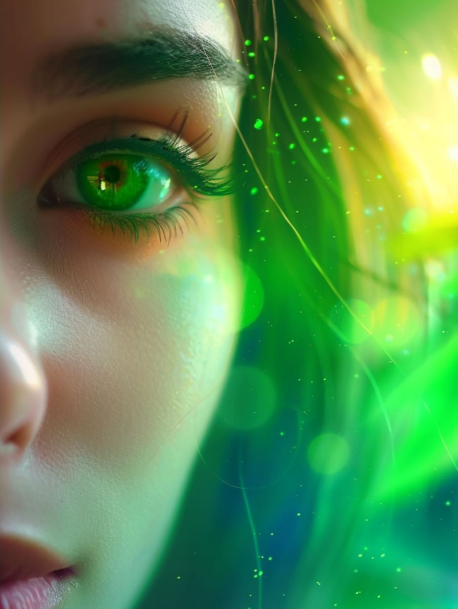 Ethereal Prism Portraiture Study - Image 2