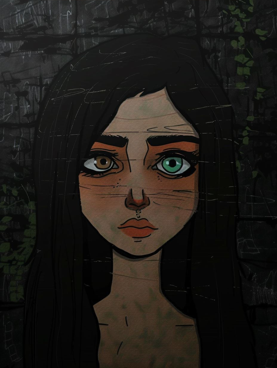 Moody Digital Portrait Study - Image 3