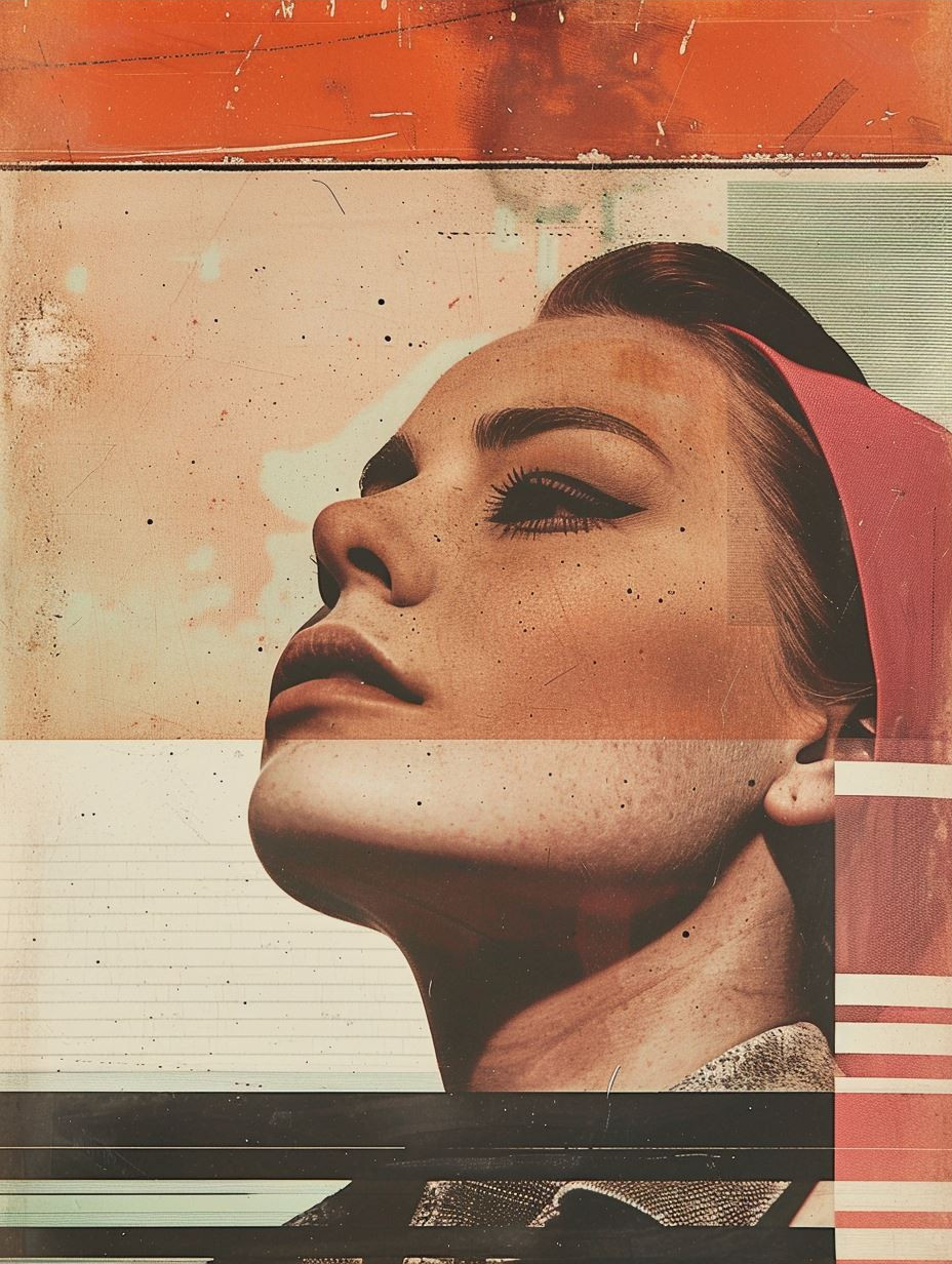 Vintage Collage Muse - Image 3