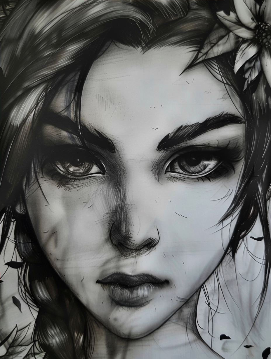 Abstract Urban Portrait of Elegance - Image 4