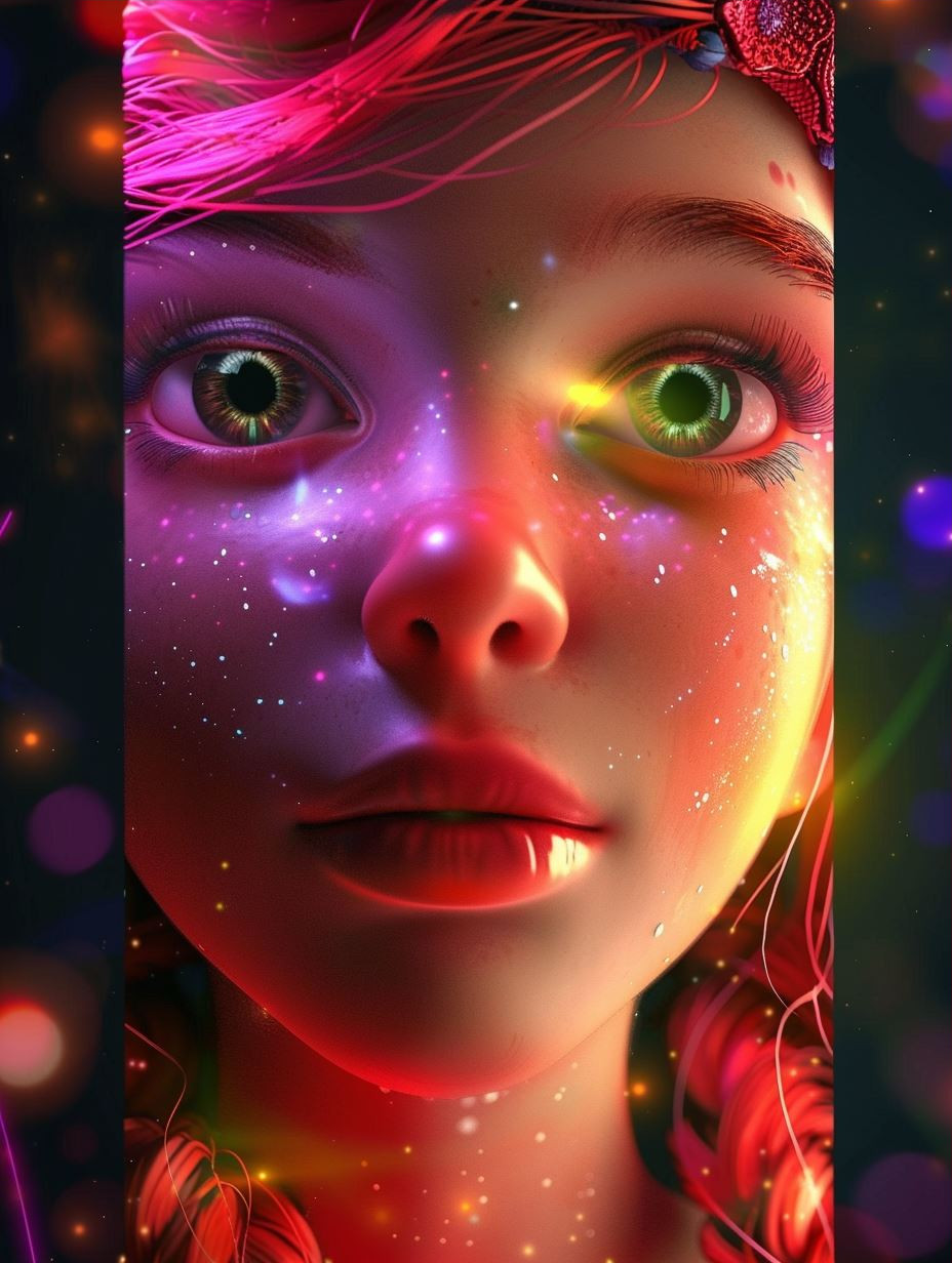 Vibrant Visions of Digital Beauty - Image 3
