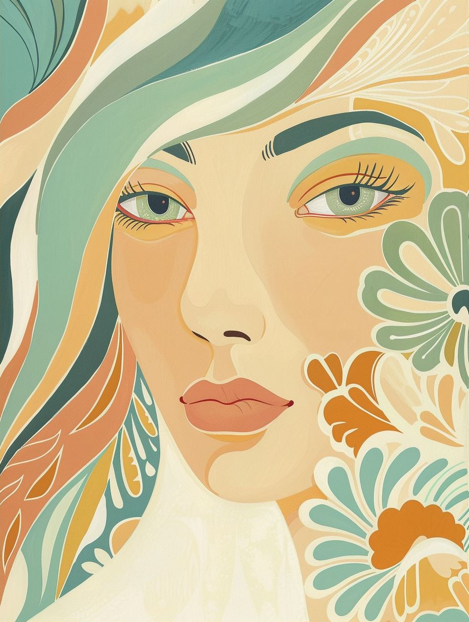Ethereal Flow of Organic Color - Image 2