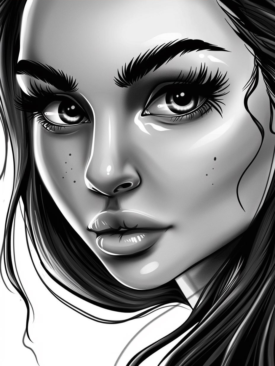 Stylized Digital Portrait Art Studies - Image 3