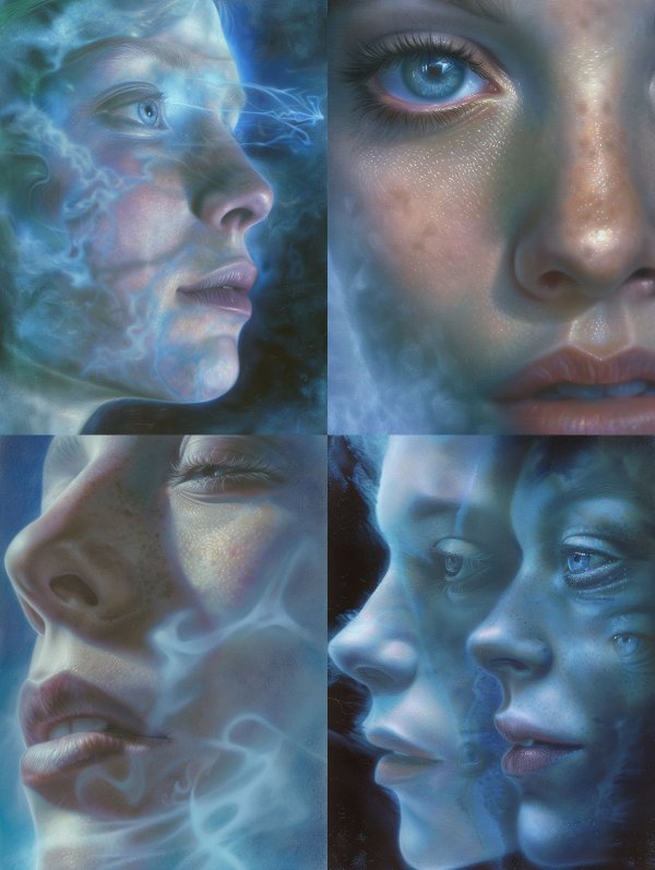 Ethereal Whispers of the Blue Mist