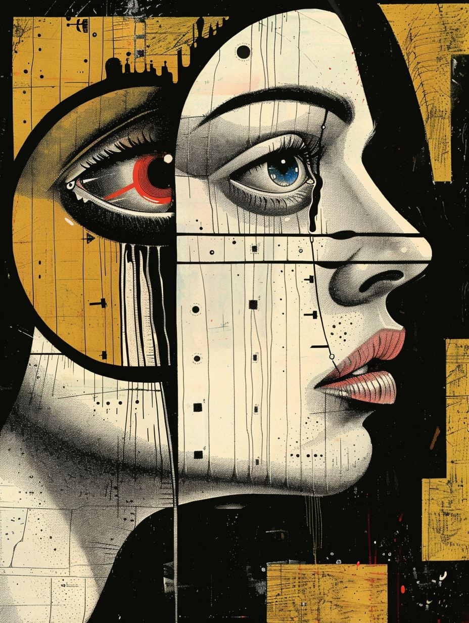 Neo-Noir Pop Art Collage - Image 2