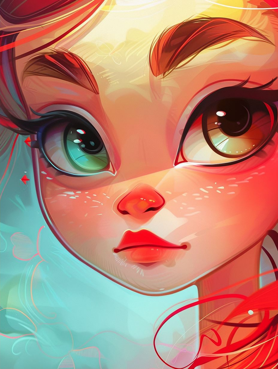 Emotional Digital Portrait Study - Image 2