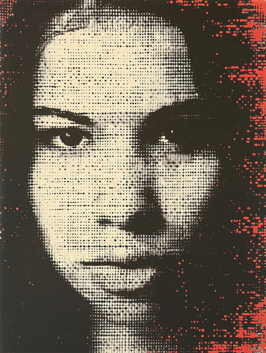 Gritty Red Urban Portraits - Image 1