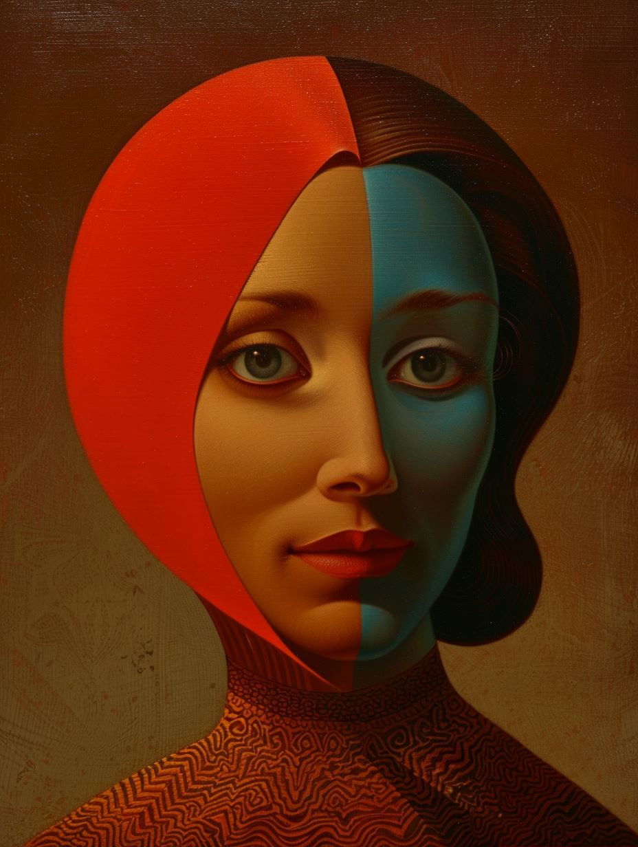 Surrealist Portraits of Divided Light - Image 2
