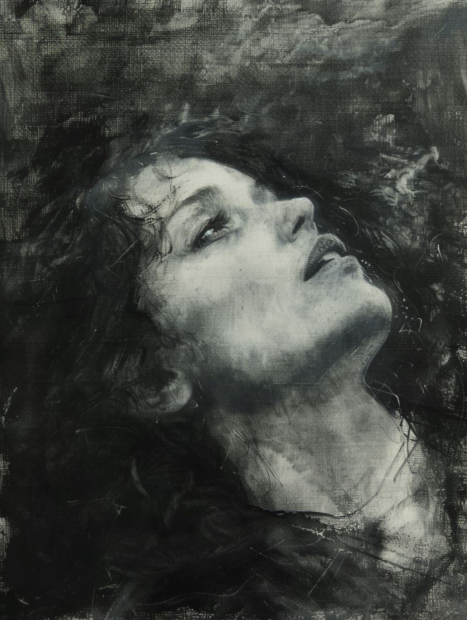 Ethereal Shadows of Silent Longing - Image 1