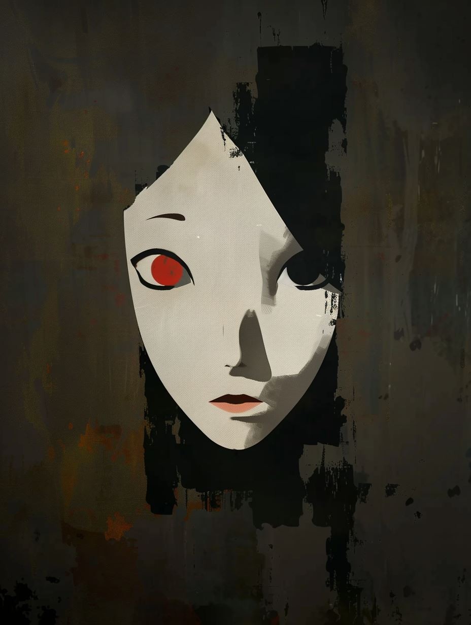 Shadowed Gaze of Ink - Image 2