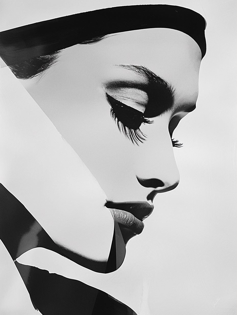 High Contrast Avant Garde Portraits - Image 1