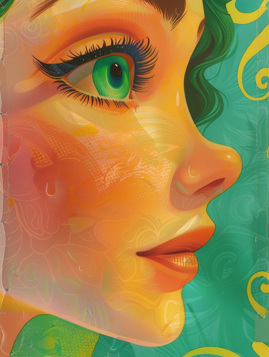 Ethereal Pastel Gaze - Image 3