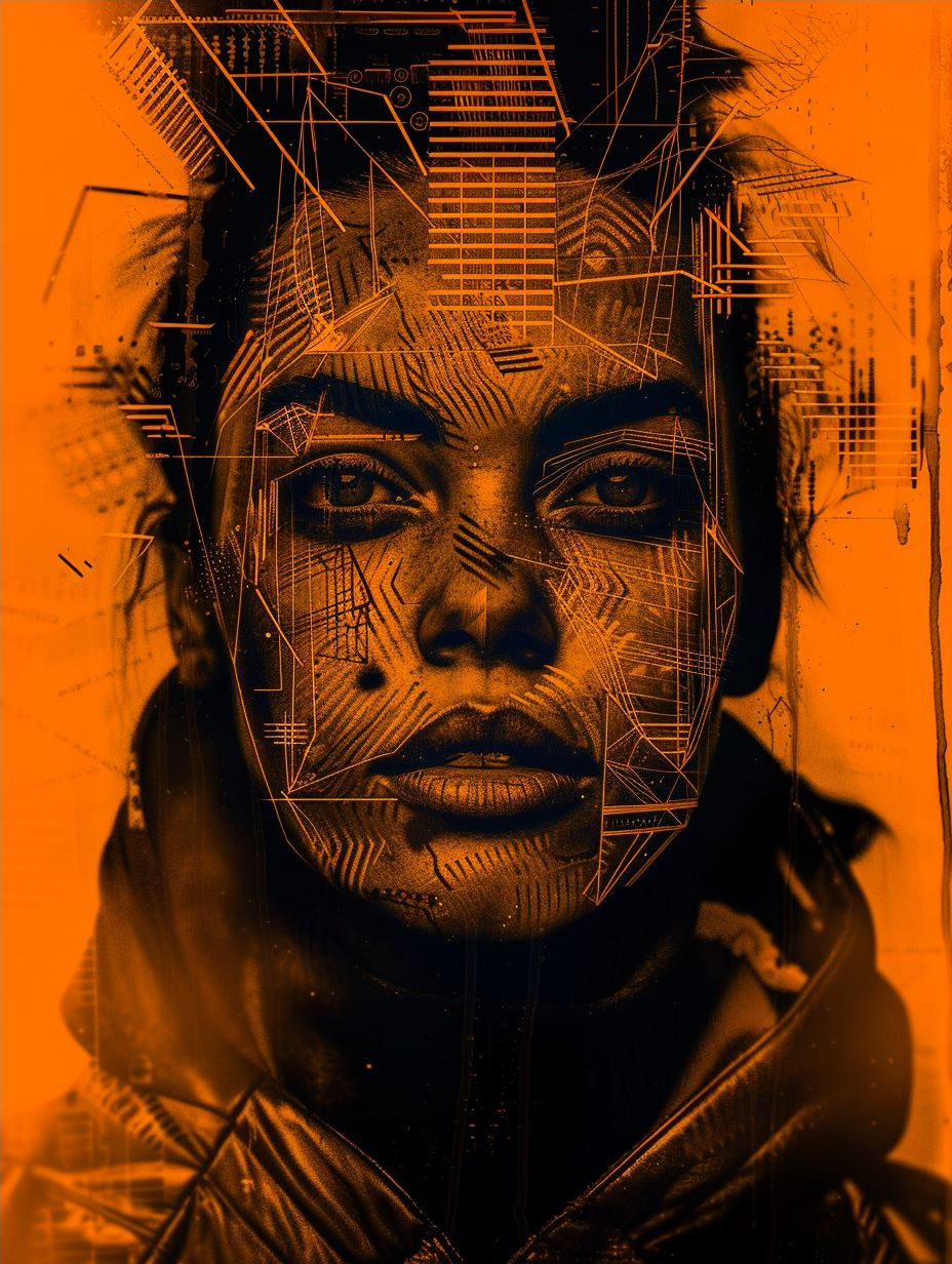 Digital Ember Soul Portrait - Image 4