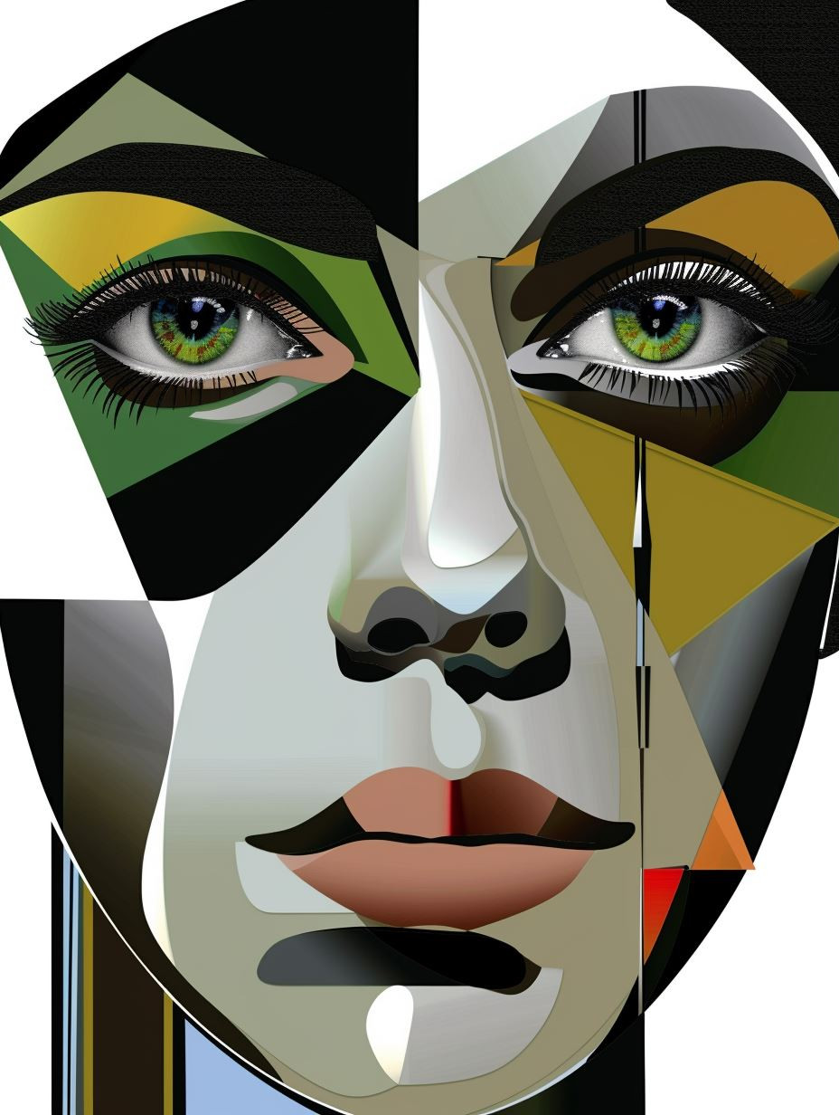 Fragmented Faces of Modern Cubism - Image 3