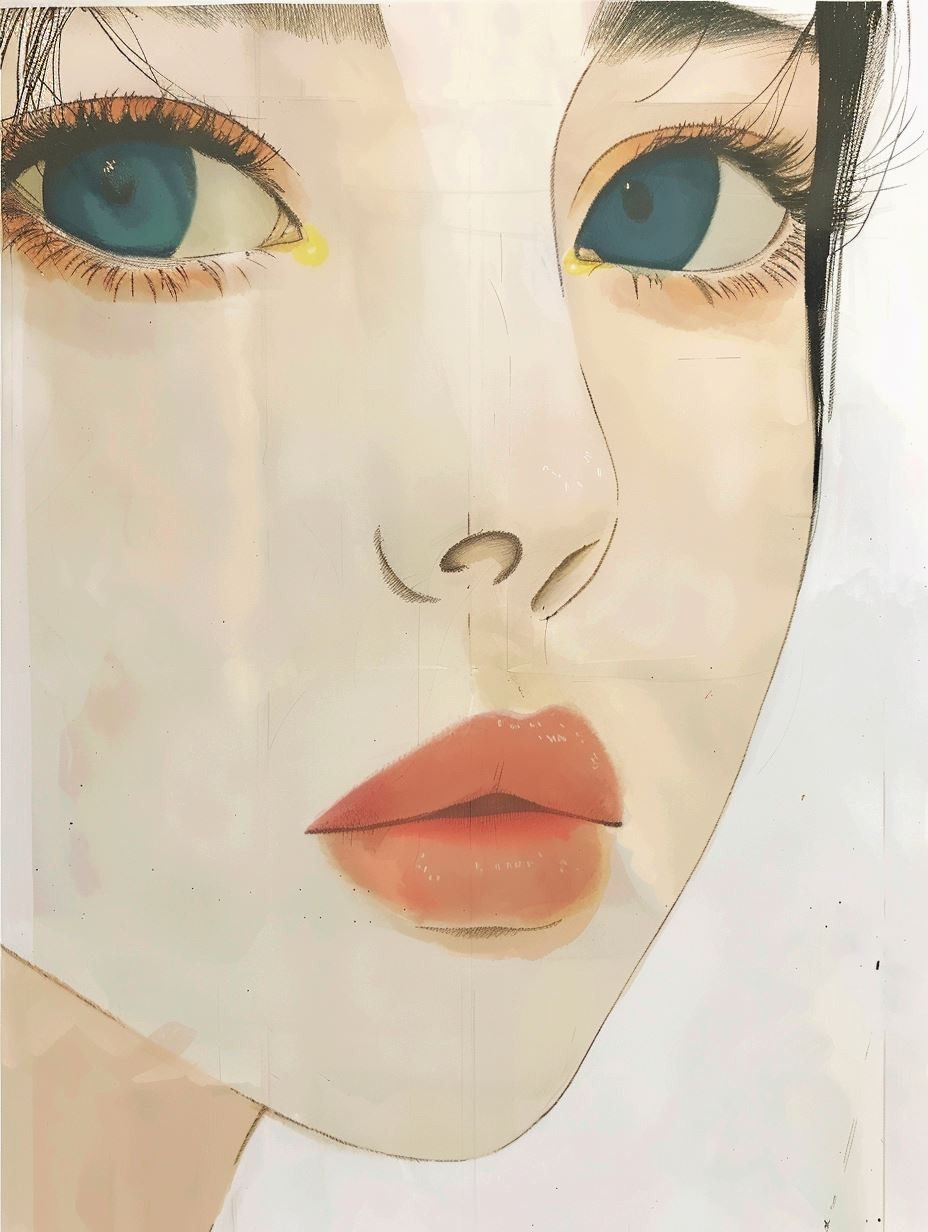 Ethereal Gaze: Anime Portrait Studies - Image 3