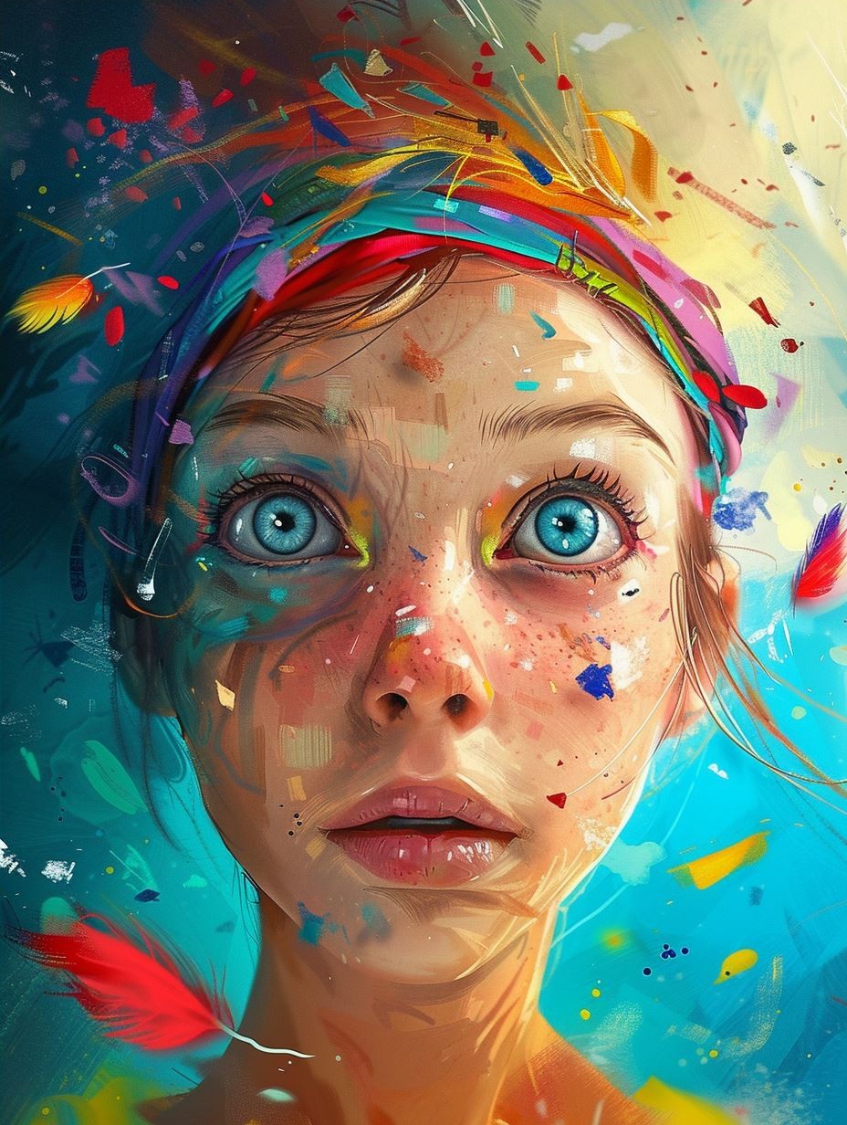 Vibrant Spectrum of Dreaming Eyes - Image 4