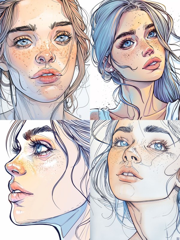 Ethereal Portraits of Freckled Beauty