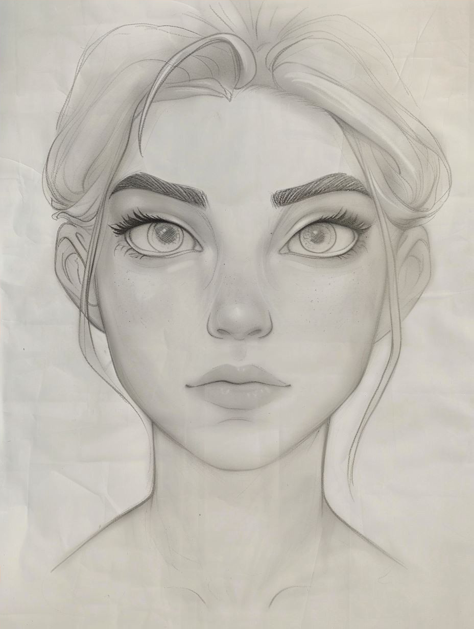 Serene Ethereal Oil Portrait - Image 4