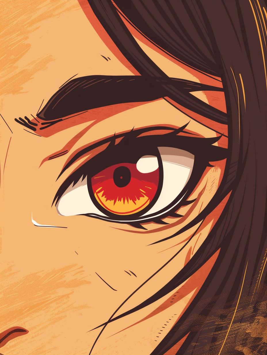 Emotional Gaze Anime Portraits - Image 2