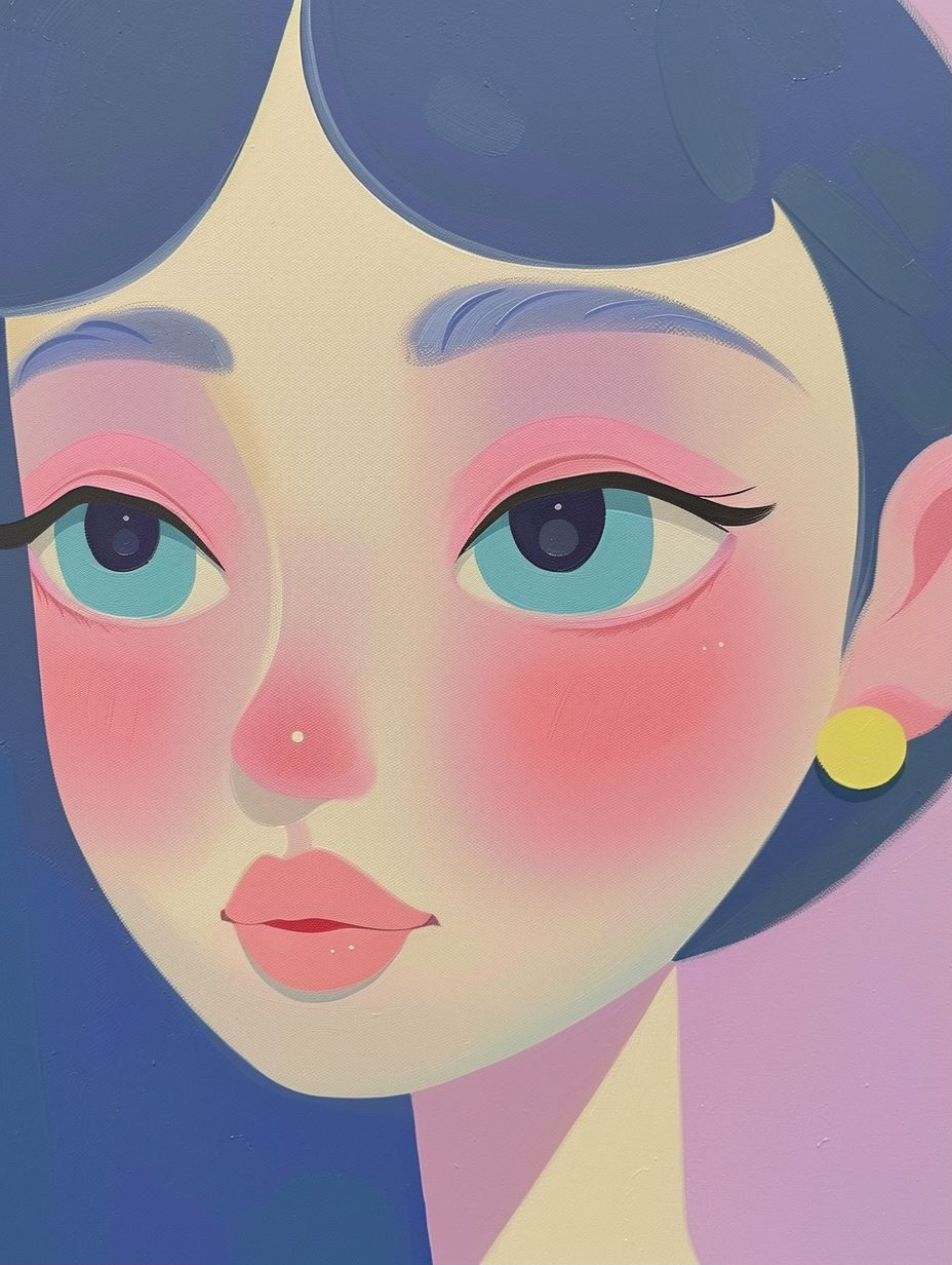 Pastel Dreams of Ethereal Women - Image 1