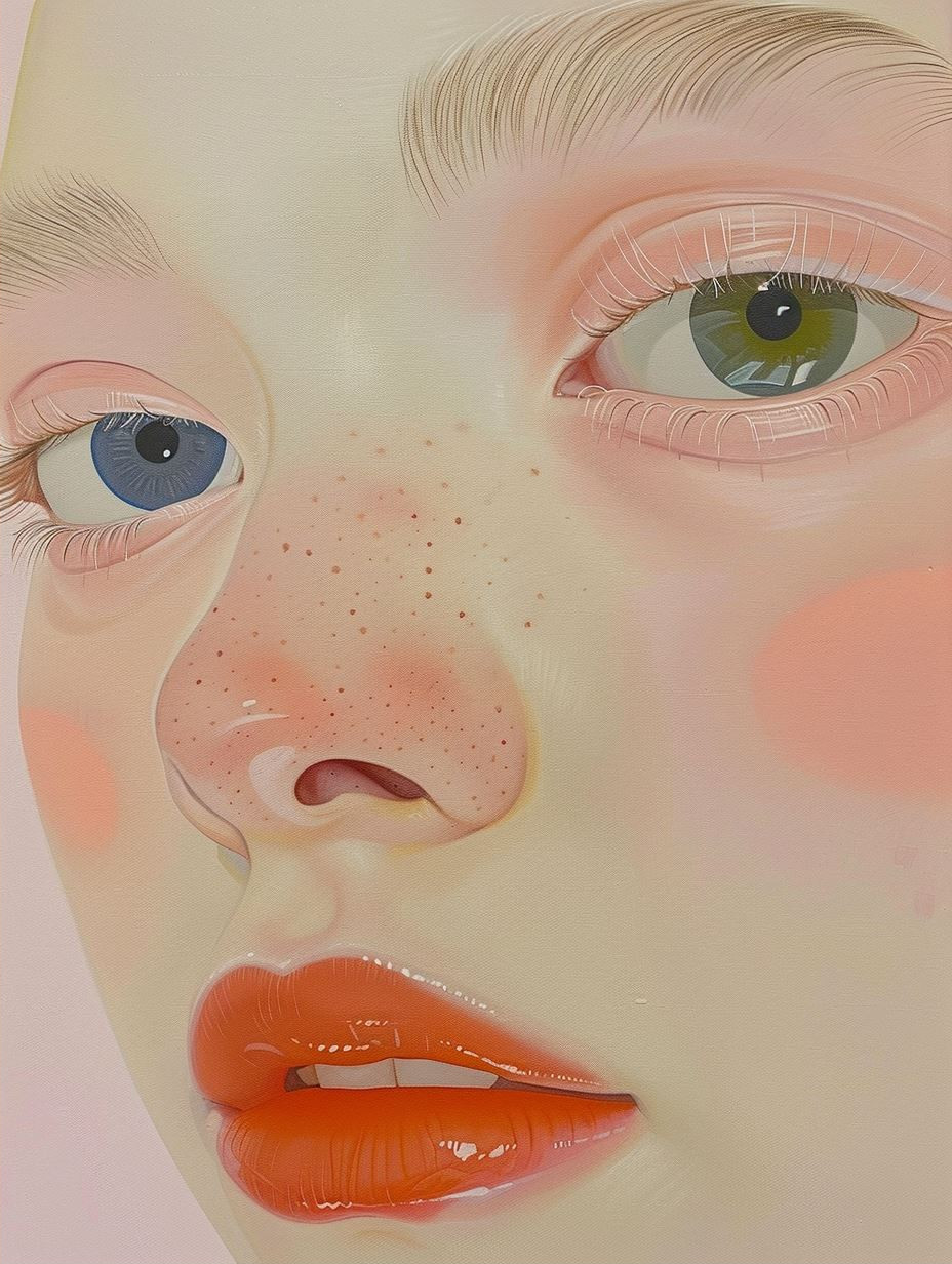 Fragmented Gaze: A Study in Color - Image 2