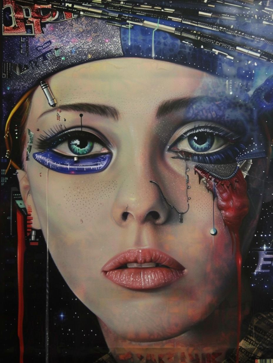 Ethereal Portraits of Digital Melancholy - Image 4