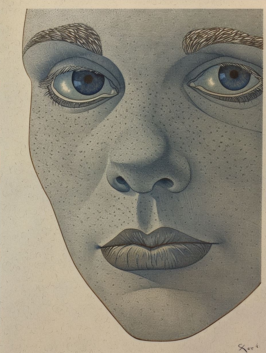 Intricate Mechanical Soul Portrait - Image 4