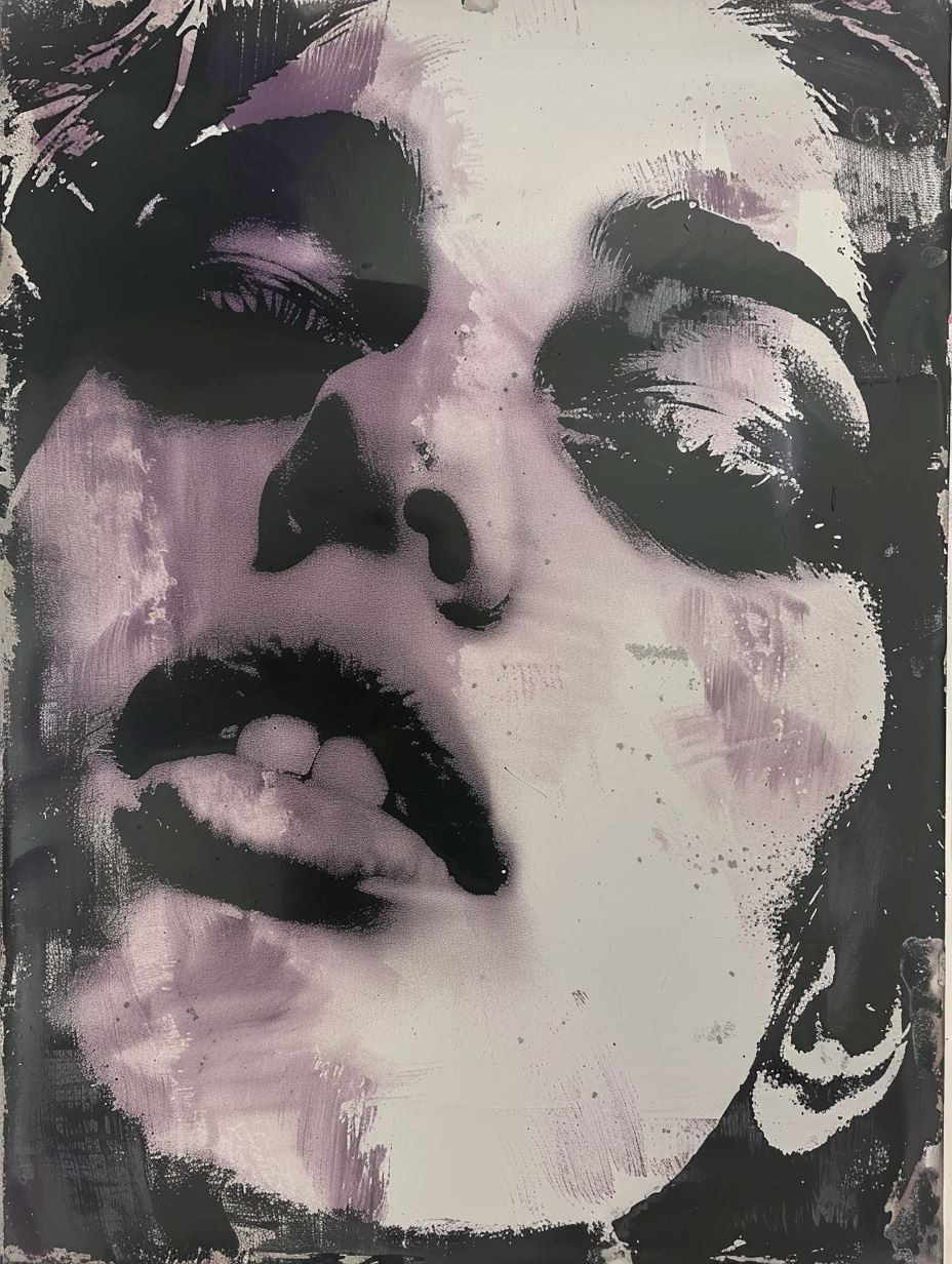 Ethereal Purple Noir Portraits - Image 4