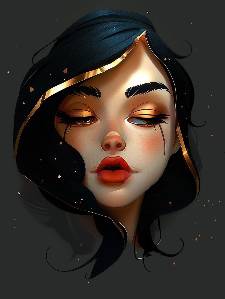 Golden Gaze Elegance 2 - Image 3