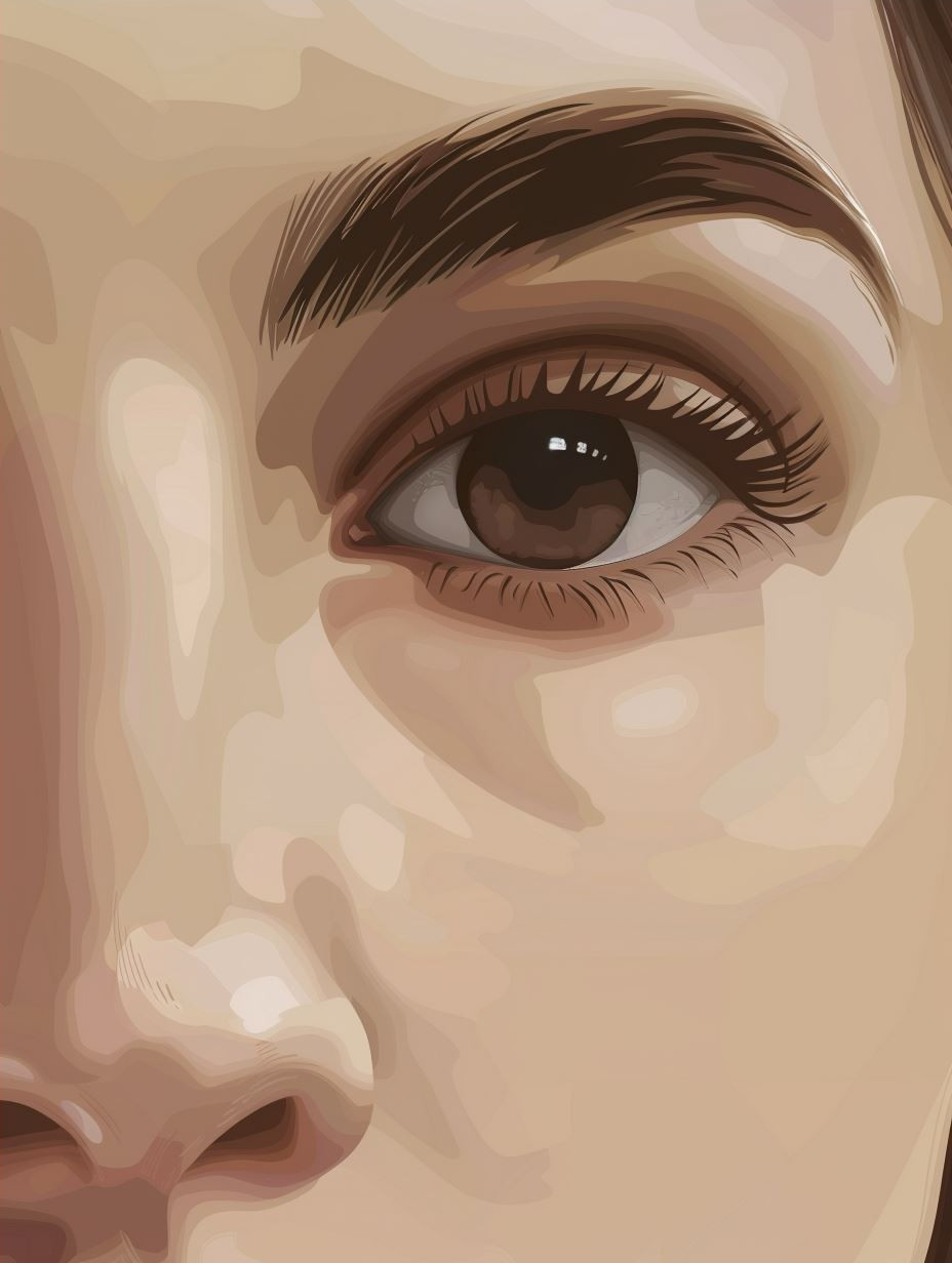 Smooth Vector Portrait Study - Image 4