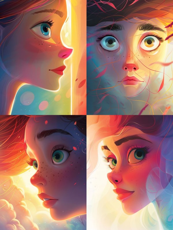 Ethereal Visions of a Dreamy Girl