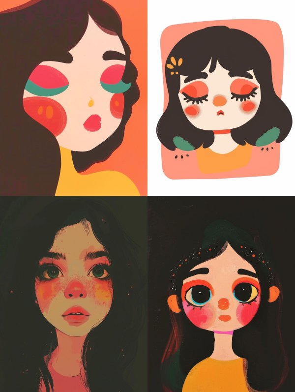Whimsical Portraits of Dreamy Girls
