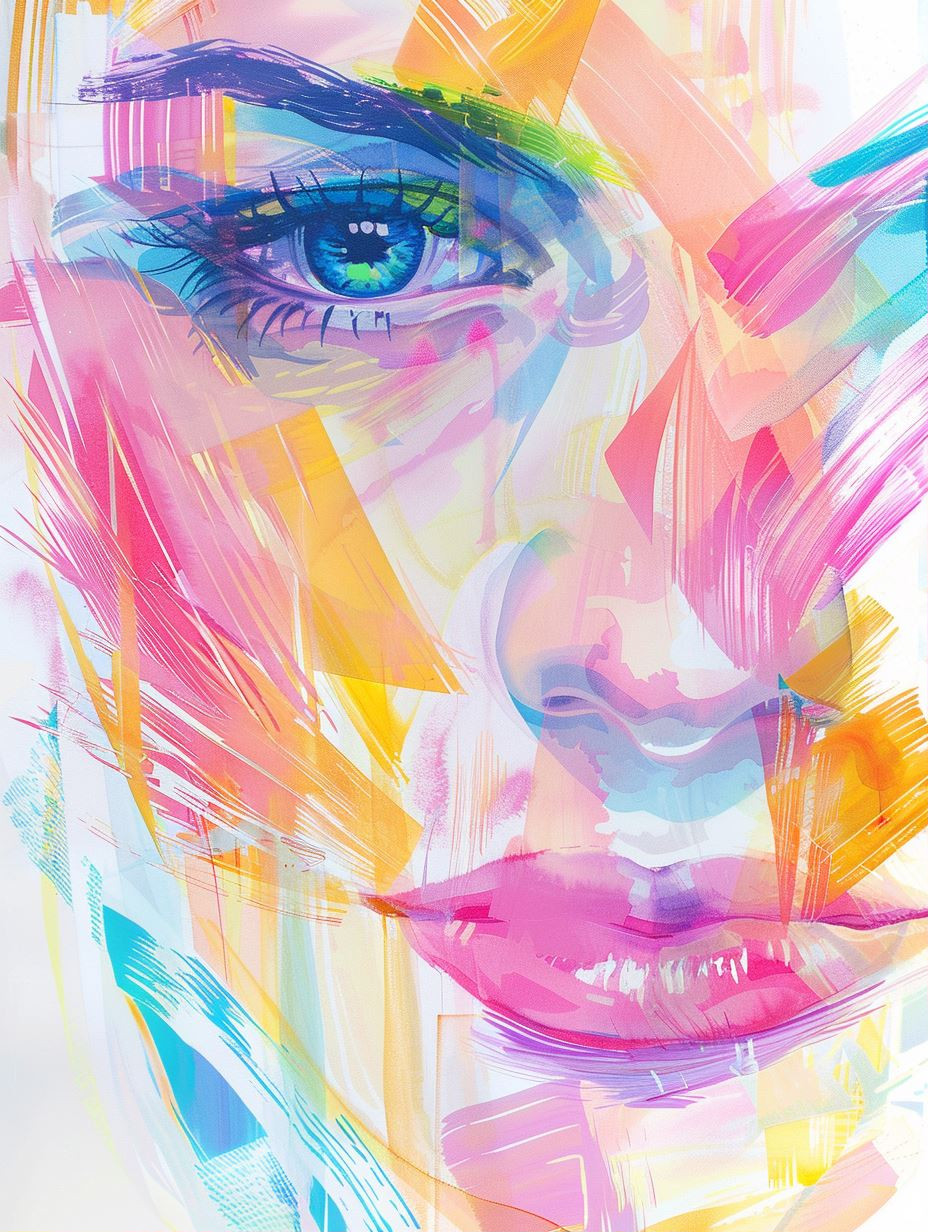 Prismatic Visions of a Woman - Image 1