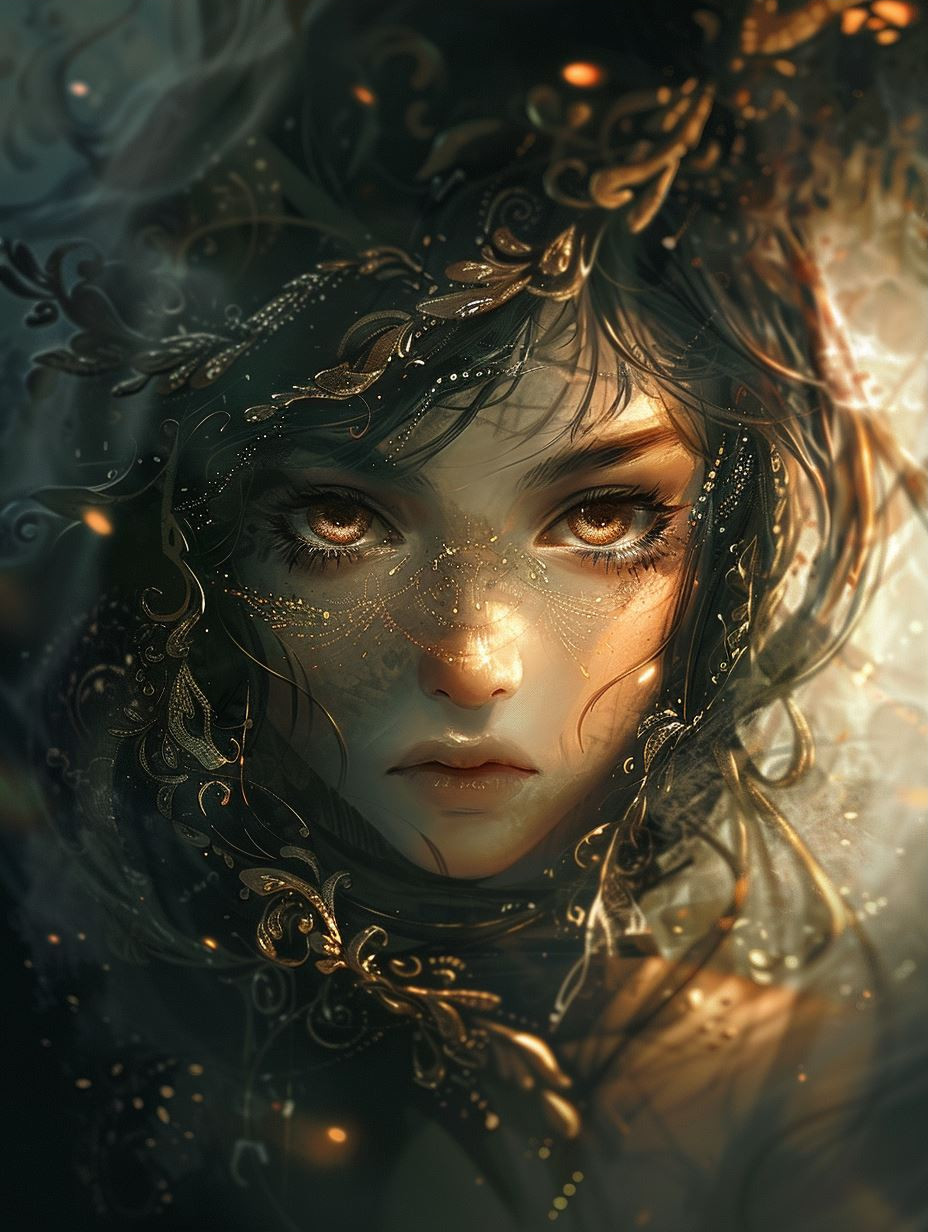 Ethereal Visions of Golden Mysticism - Image 3