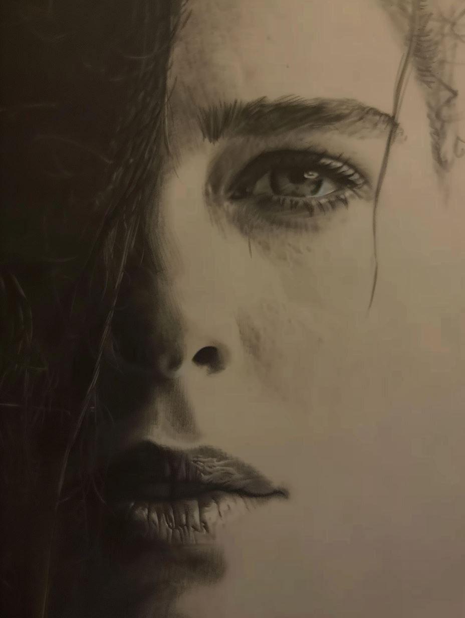 Whispers of the Soul: Portrait Study - Image 4