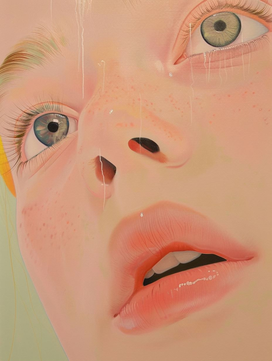 Fragmented Gaze: A Study in Color - Image 1