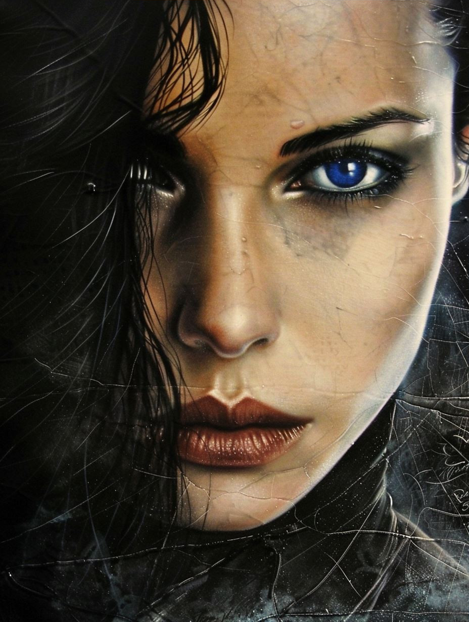 Azure Gaze: Four Faces of Mystery - Image 3