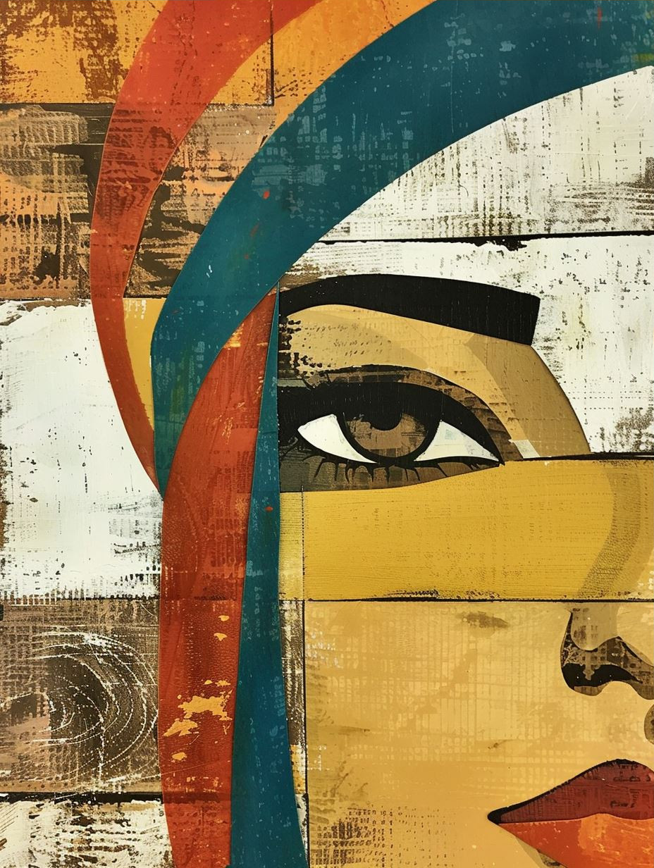 Abstract Fragmented Urban Portrait - Image 3