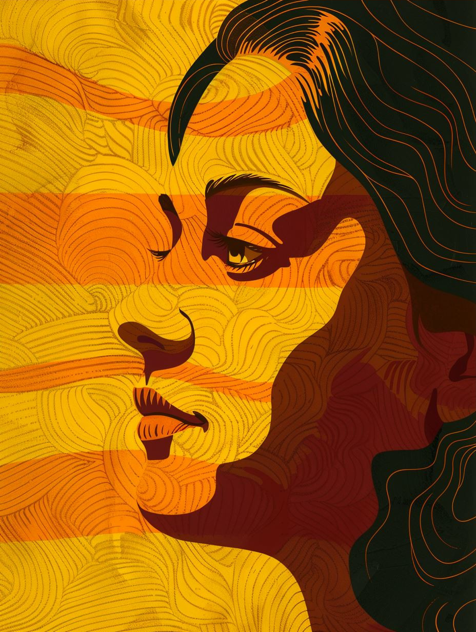 Golden Echoes of the Feminine - Image 3