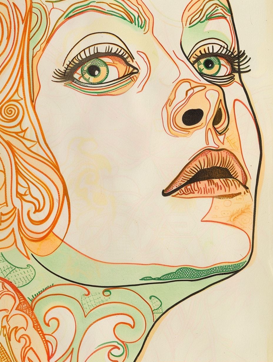 Fluid Lines of Ethereal Vision - Image 2
