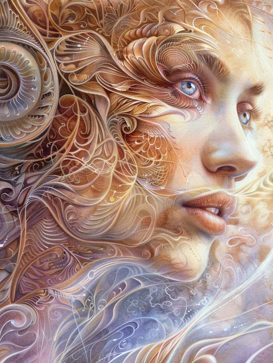 Ethereal Swirls of Divine Beauty - Image 4