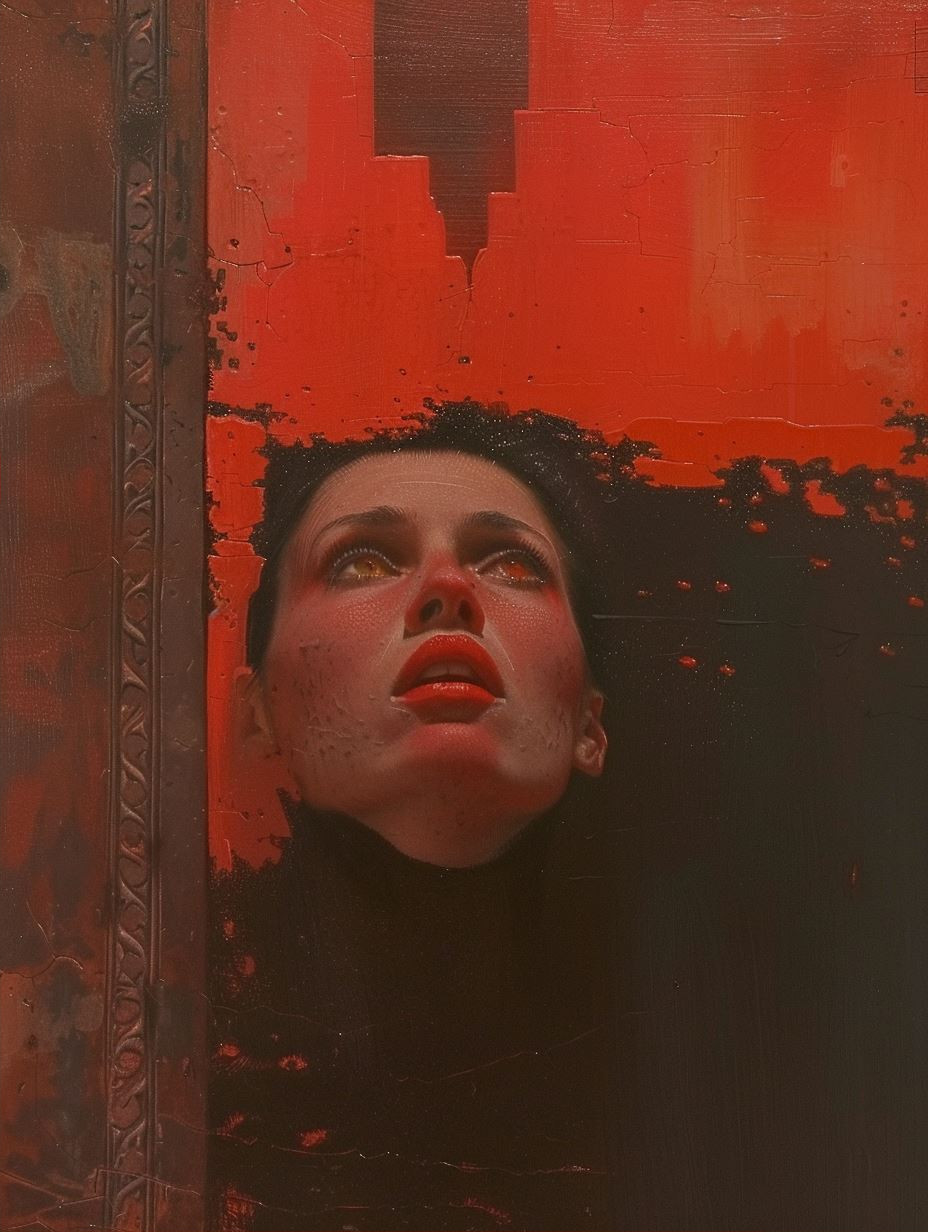 Crimson Echoes of Digital Decay - Image 2