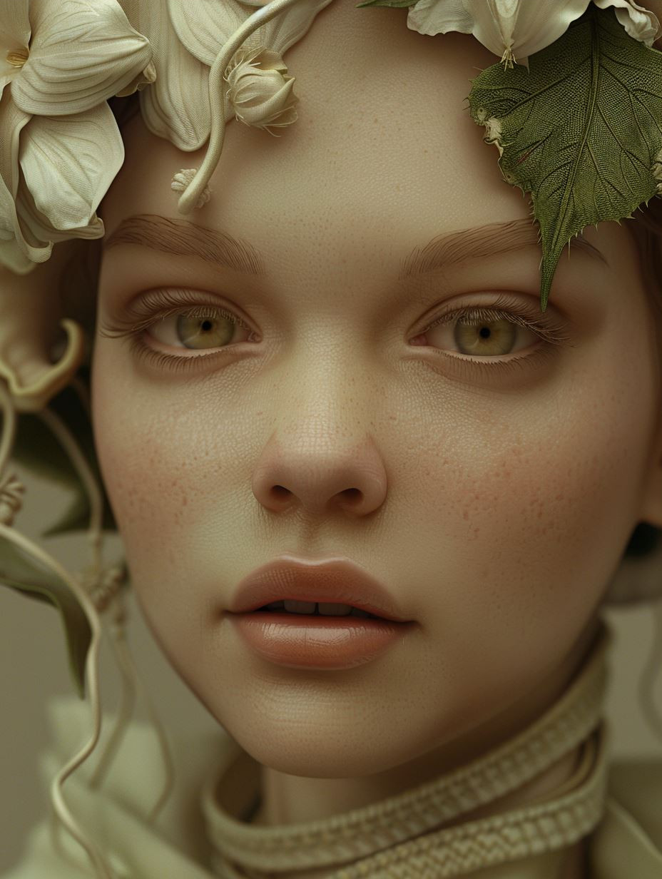 Ivory Porcelain Muse - Image 3